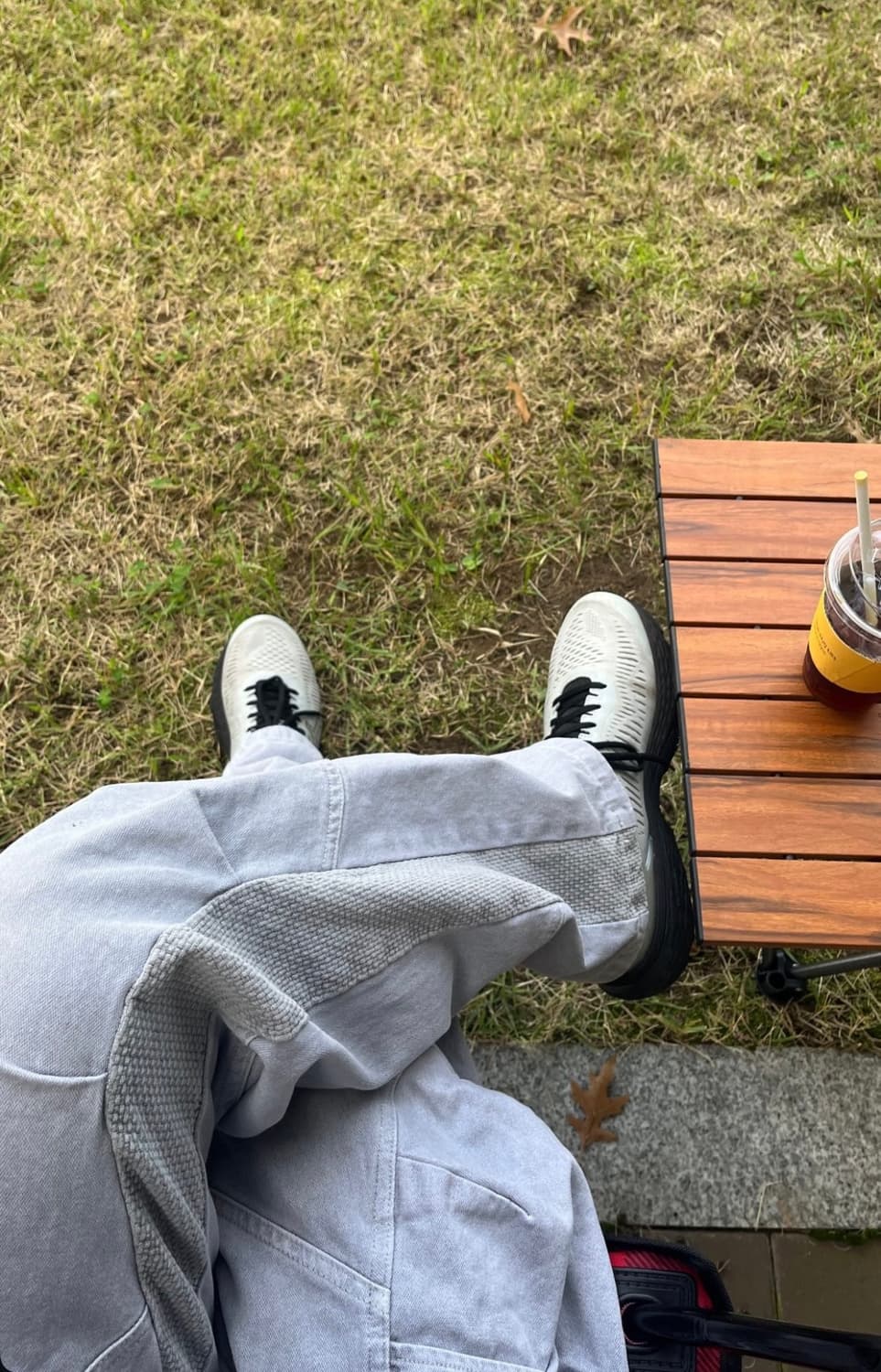 이그노타 코어8 워시드 카고 팬츠 라이트 그레이 상품이미지3