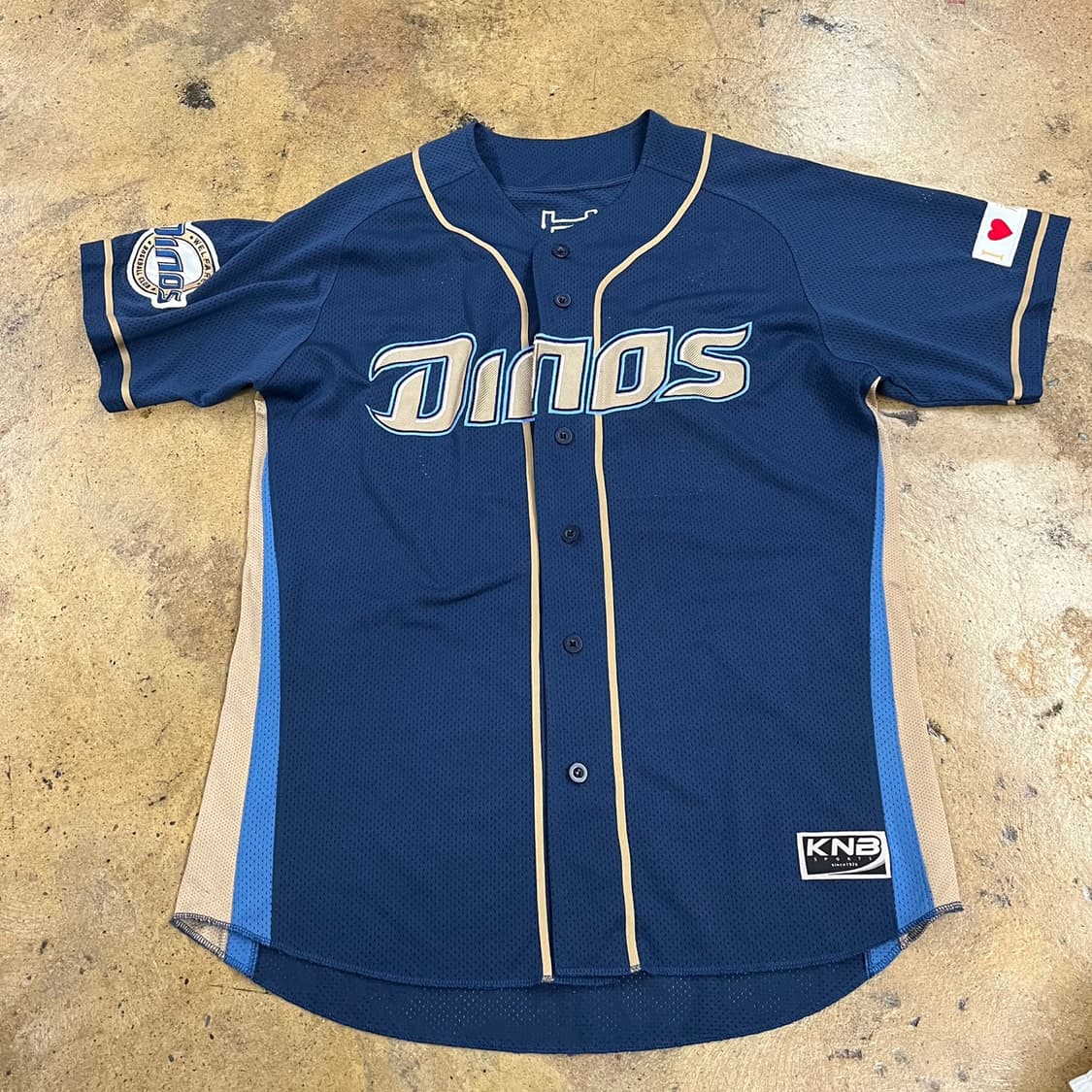 [OS] NC 다이노스 야구 유니폼 네이비 황보승 마킹 b8 상품이미지2