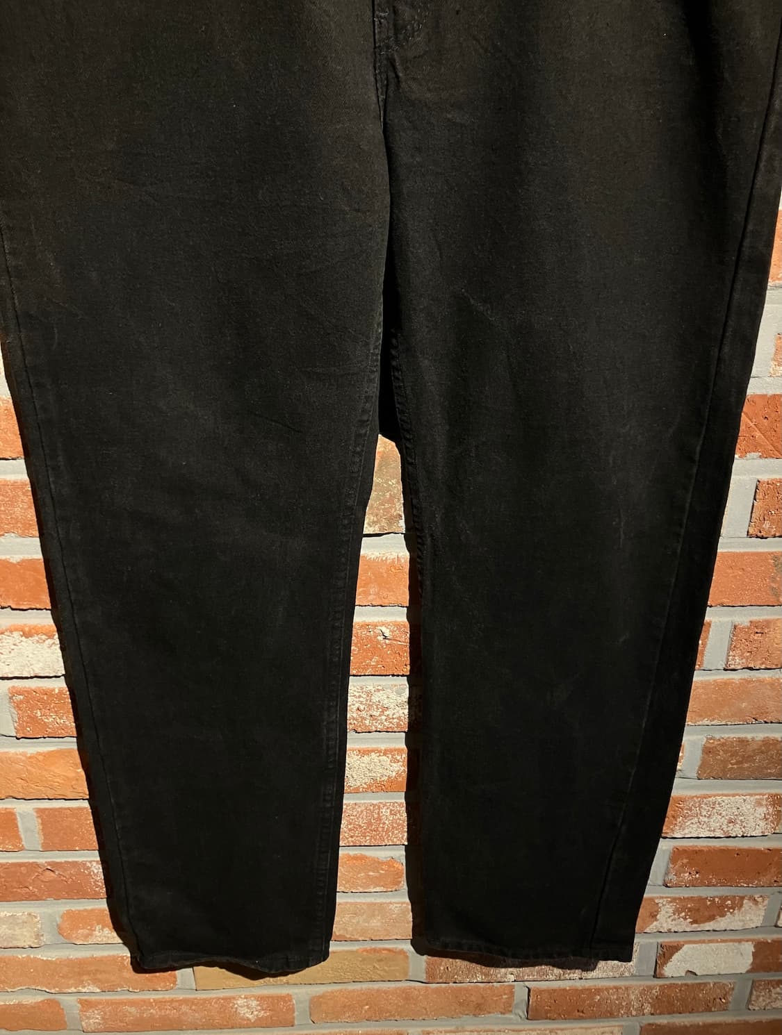 90s USA 빈티지 리바이스 505 블랙 데님 팬츠 상품이미지4