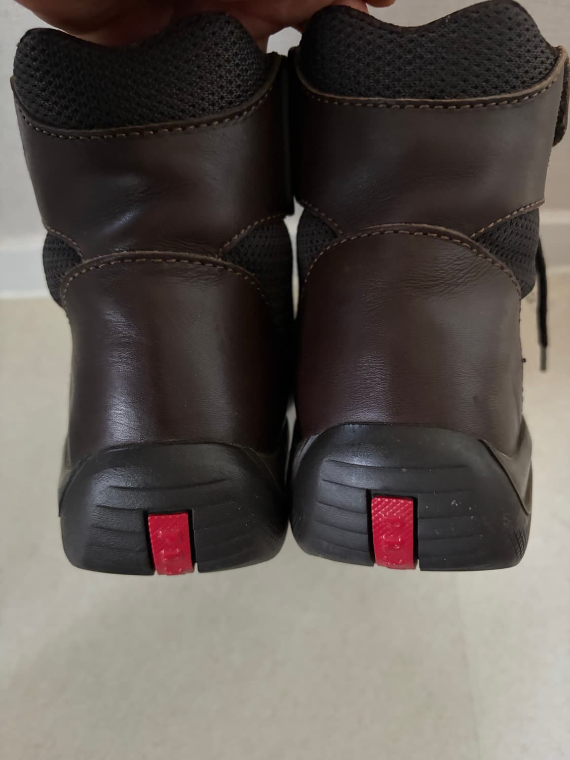 프라다 아메리카컵 하이탑 벨크로 부츠 상품이미지2