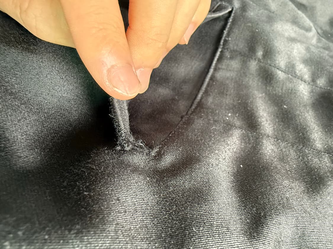 해칭룸 투 플리츠 쇼츠 블랙 3사이즈 상품이미지5