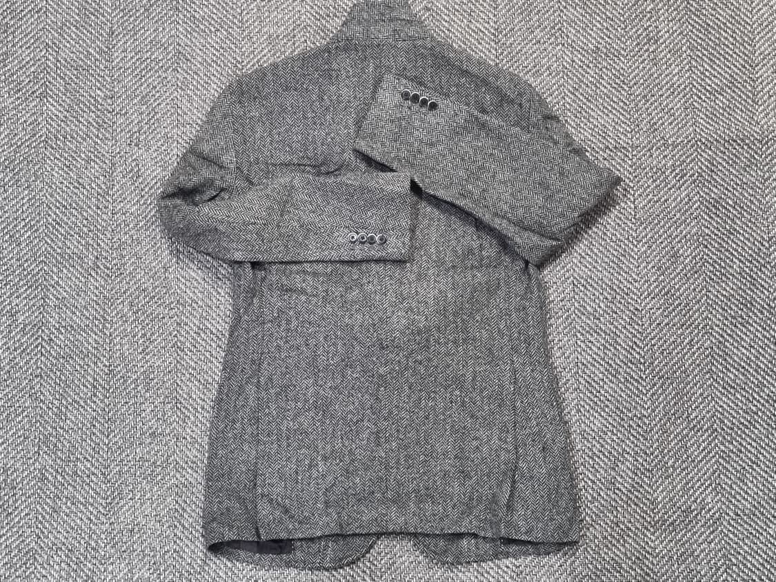 MALE & CO. 헤링본 울 블레이저 상품이미지5