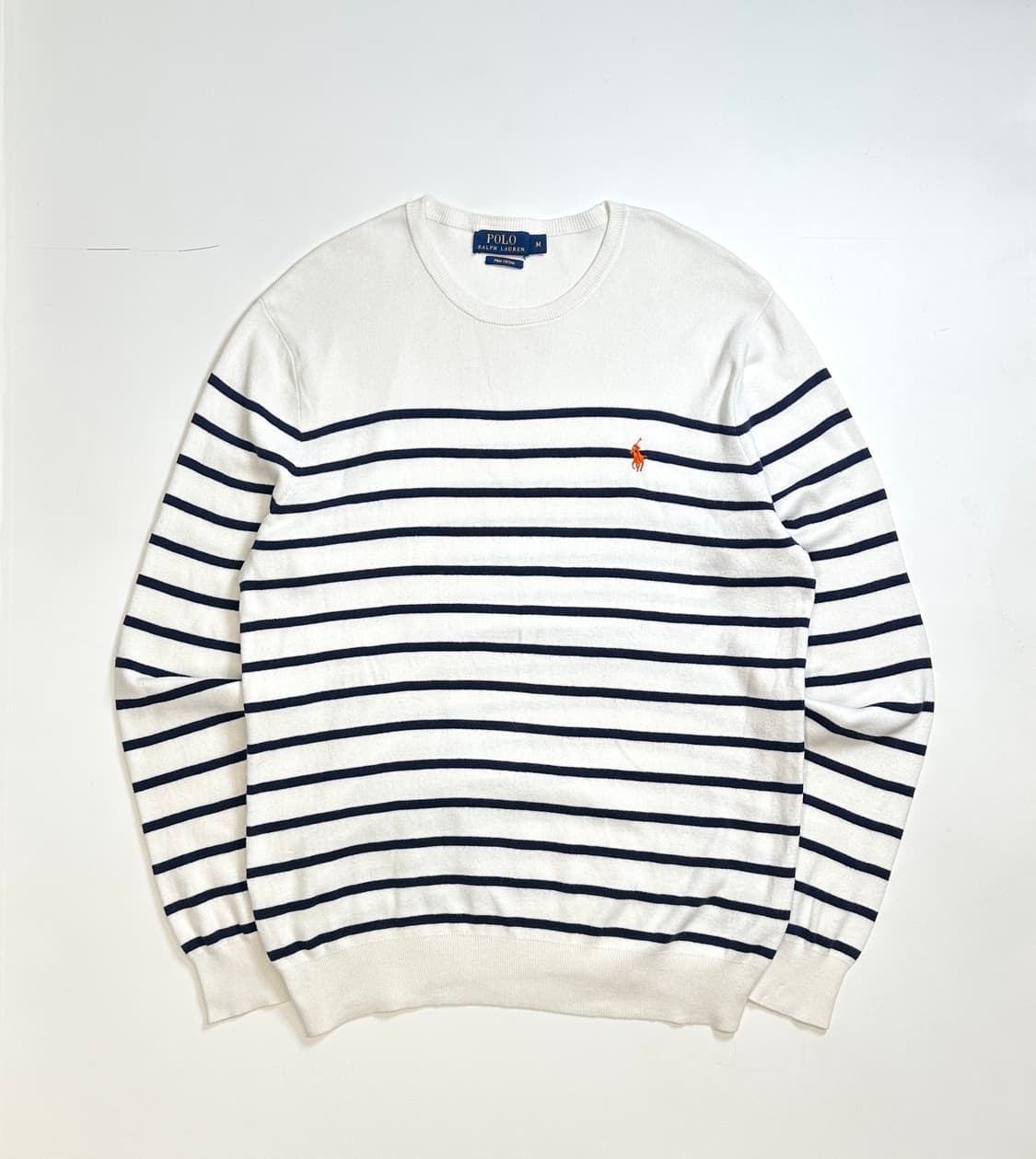 폴로 피마코튼 스트라이프 니트(M)95-100 상품이미지2