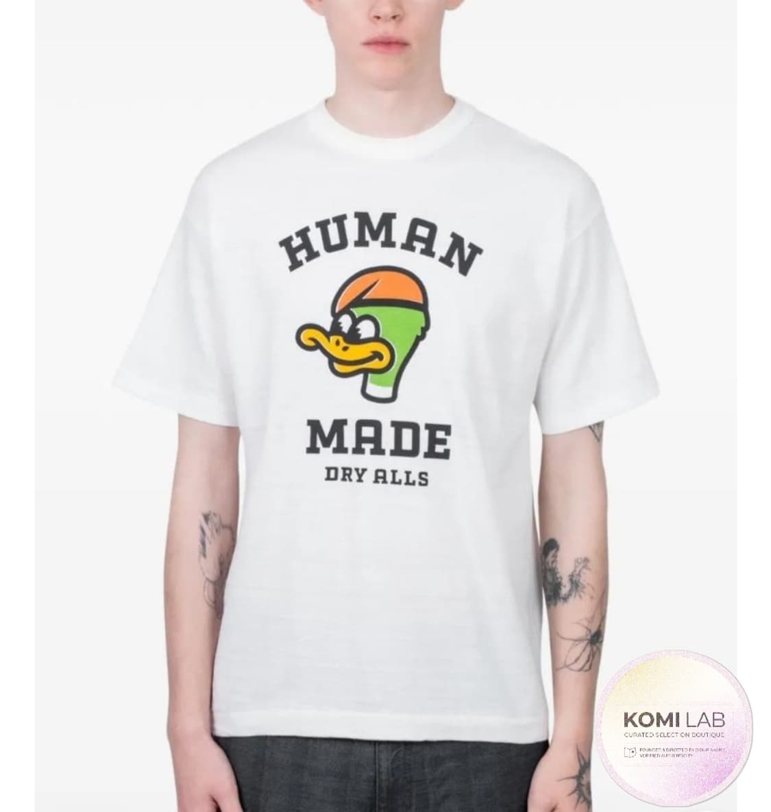 휴먼메이드 오리 그래픽 반팔 티셔츠 (XL/2XL/3XL)      
​ 상품이미지3