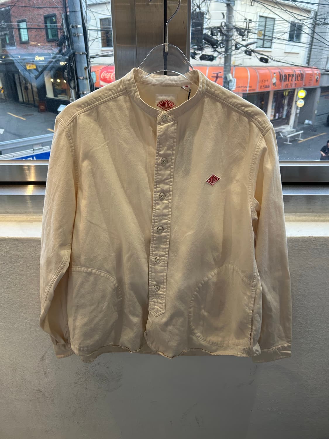 DANTON non-collar shirt 상품이미지1