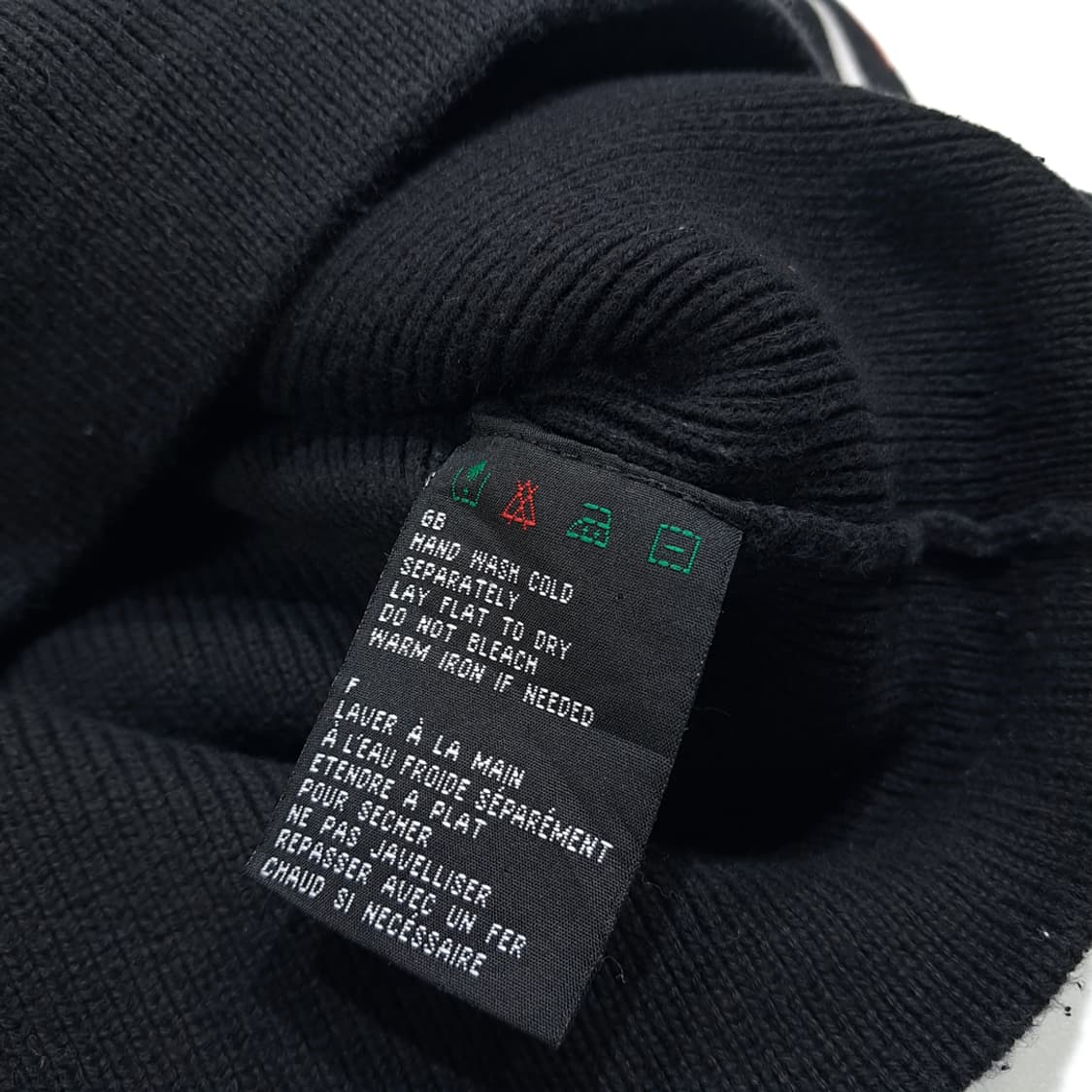 CL175 할리데이비슨 코튼 홍콩판 스펠아웃 블랙 니트 스웨터 상품이미지4