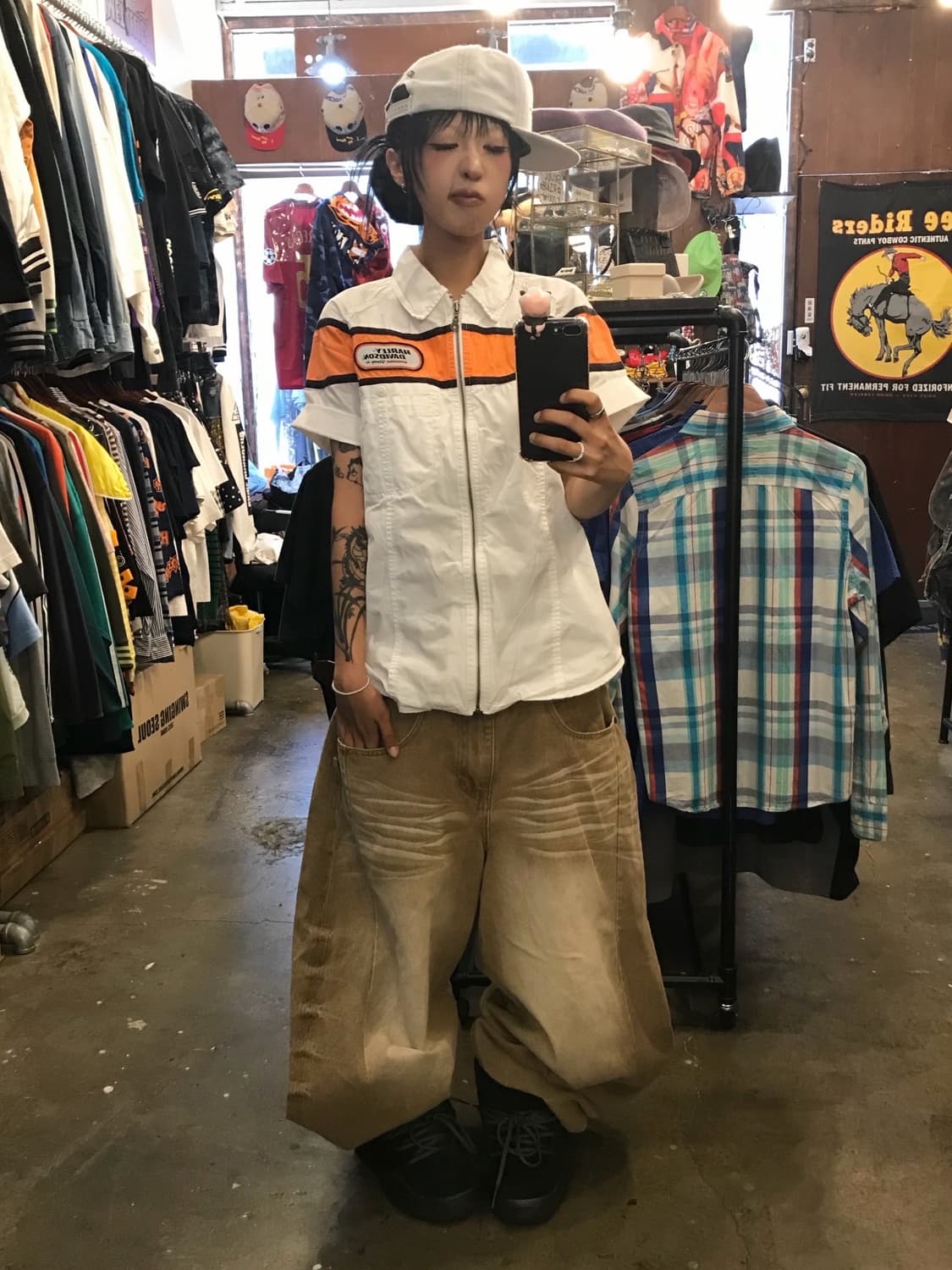< Harley-Davidson Embroidery Shirt JK > 상품이미지5