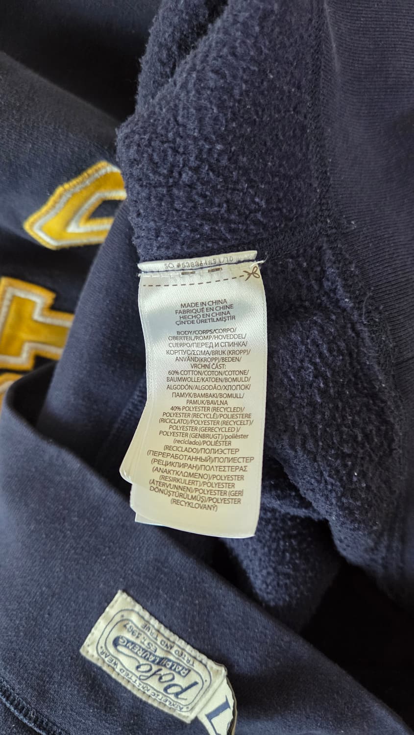 폴로 네이비 로고 맨투맨 상품이미지6