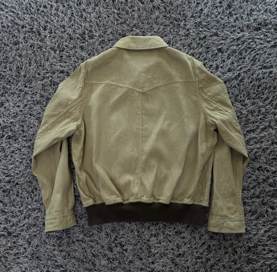 더블알엘 린넨 플라이트 자켓 상품이미지2