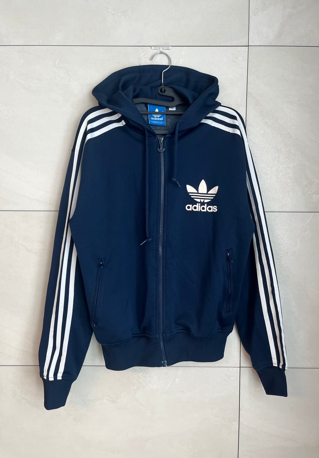 아디다스 파이어버드 대장 후드 져지 네이비 (M) 상품이미지2