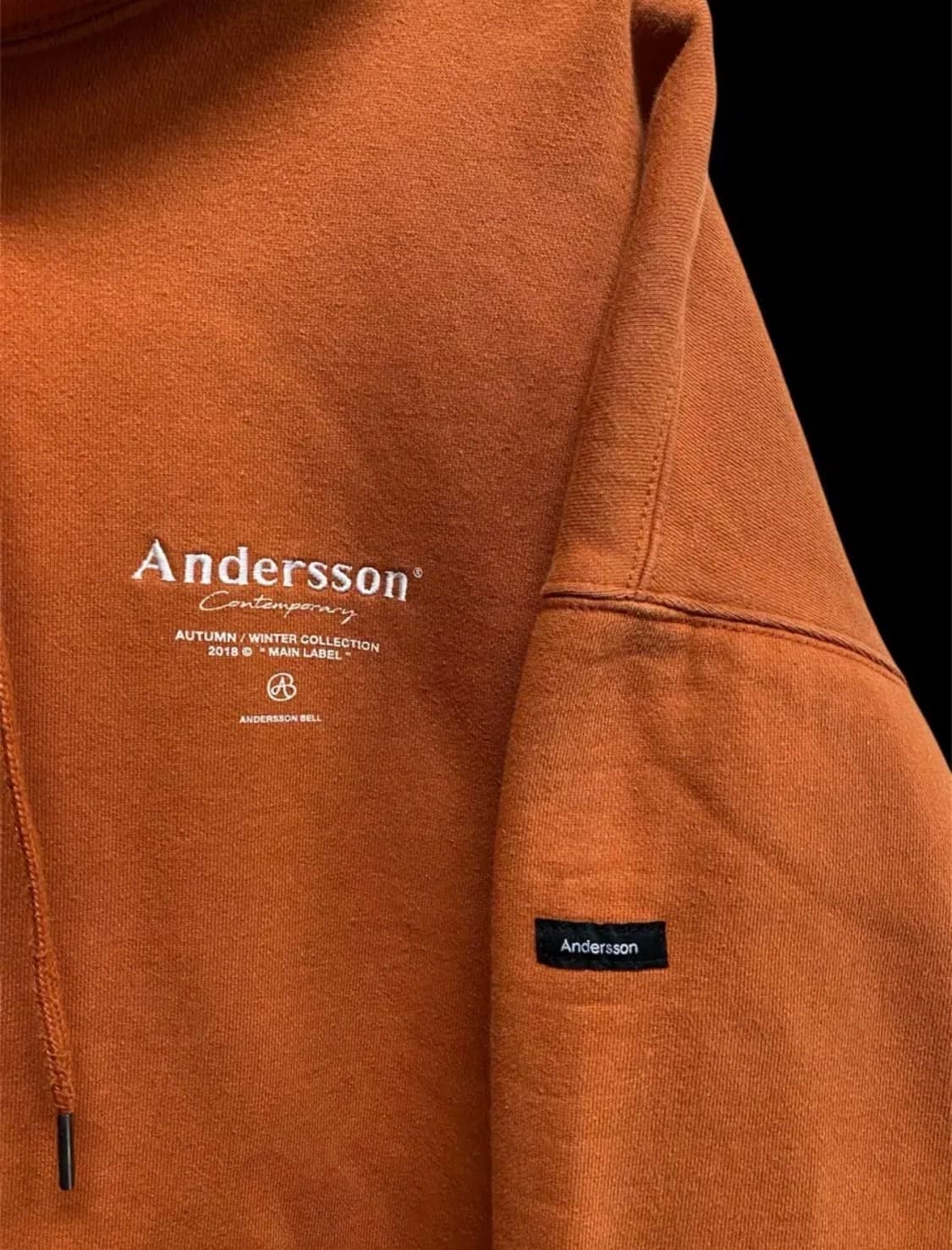 앤더슨벨 시그니처 패치 후디 XL 상품이미지2