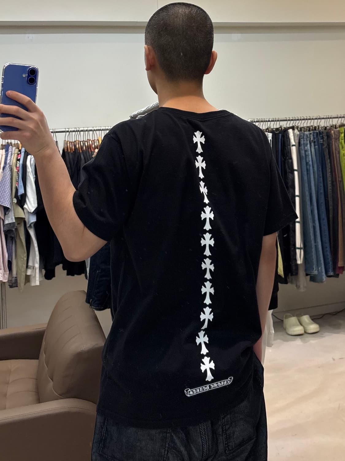 90s 크롬하츠 세미터리 티셔츠 상품이미지9