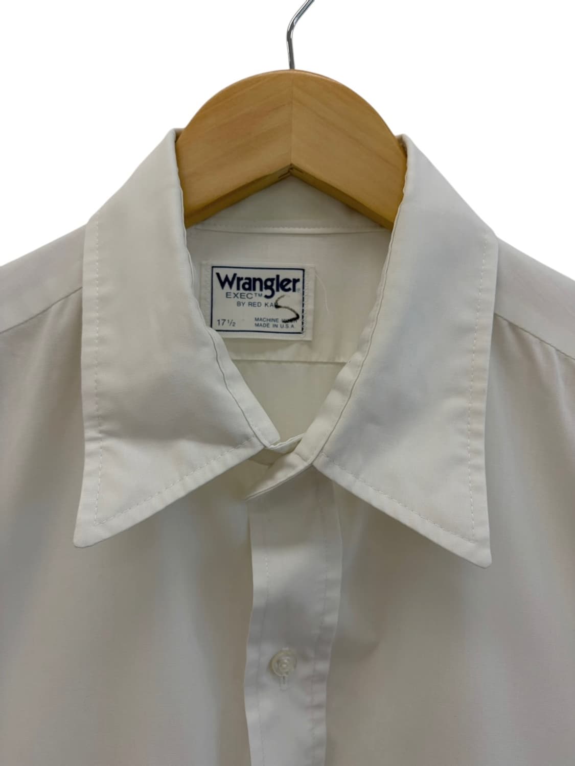 90s 랭글러 롱 반팔셔츠 (17 1/2)  상품이미지3