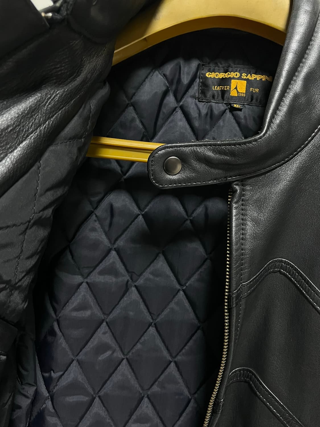 가죽 바이커 자켓 발렌시아가 스타일 상품이미지9