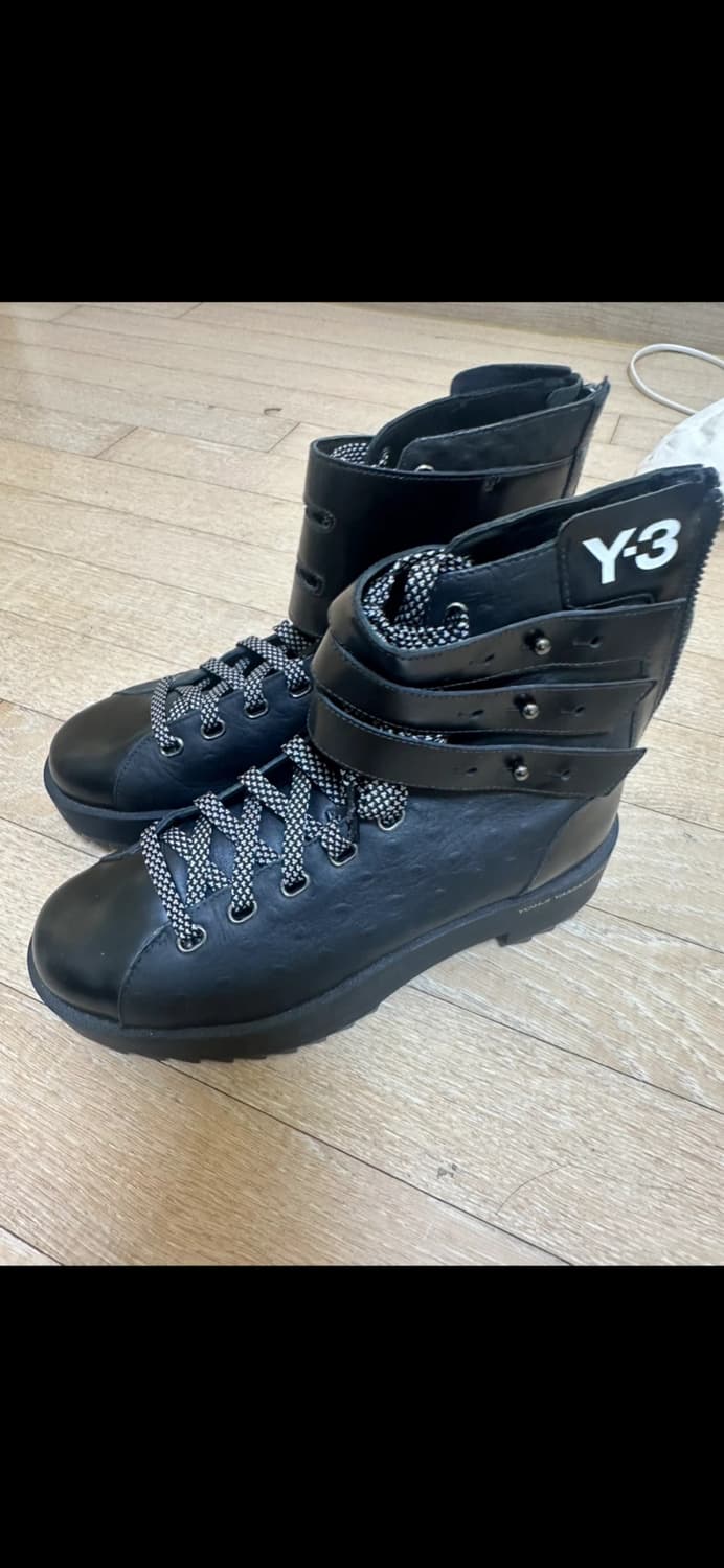 Y-3 레더 부츠 블랙 240 상품이미지1