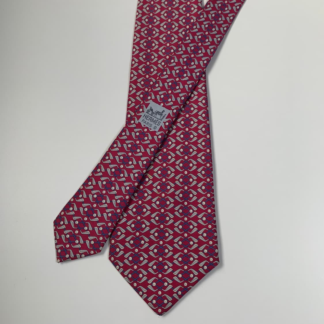 에르메스(HERMES) 명품 프랑스 100실크 결혼식넥타이 A등급 상품이미지3
