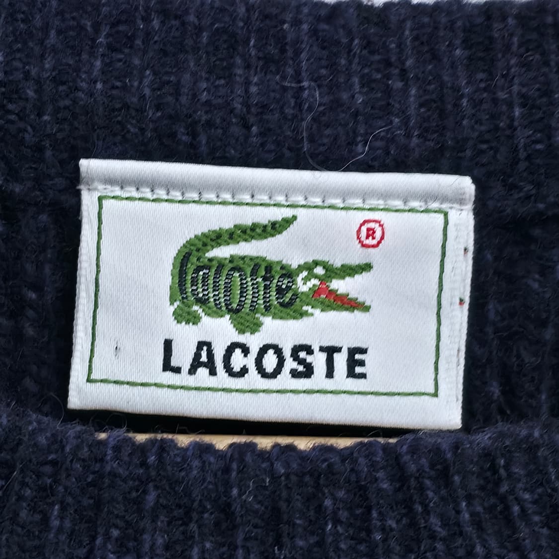 [L] 라코스테 네이비 니트 상품이미지5