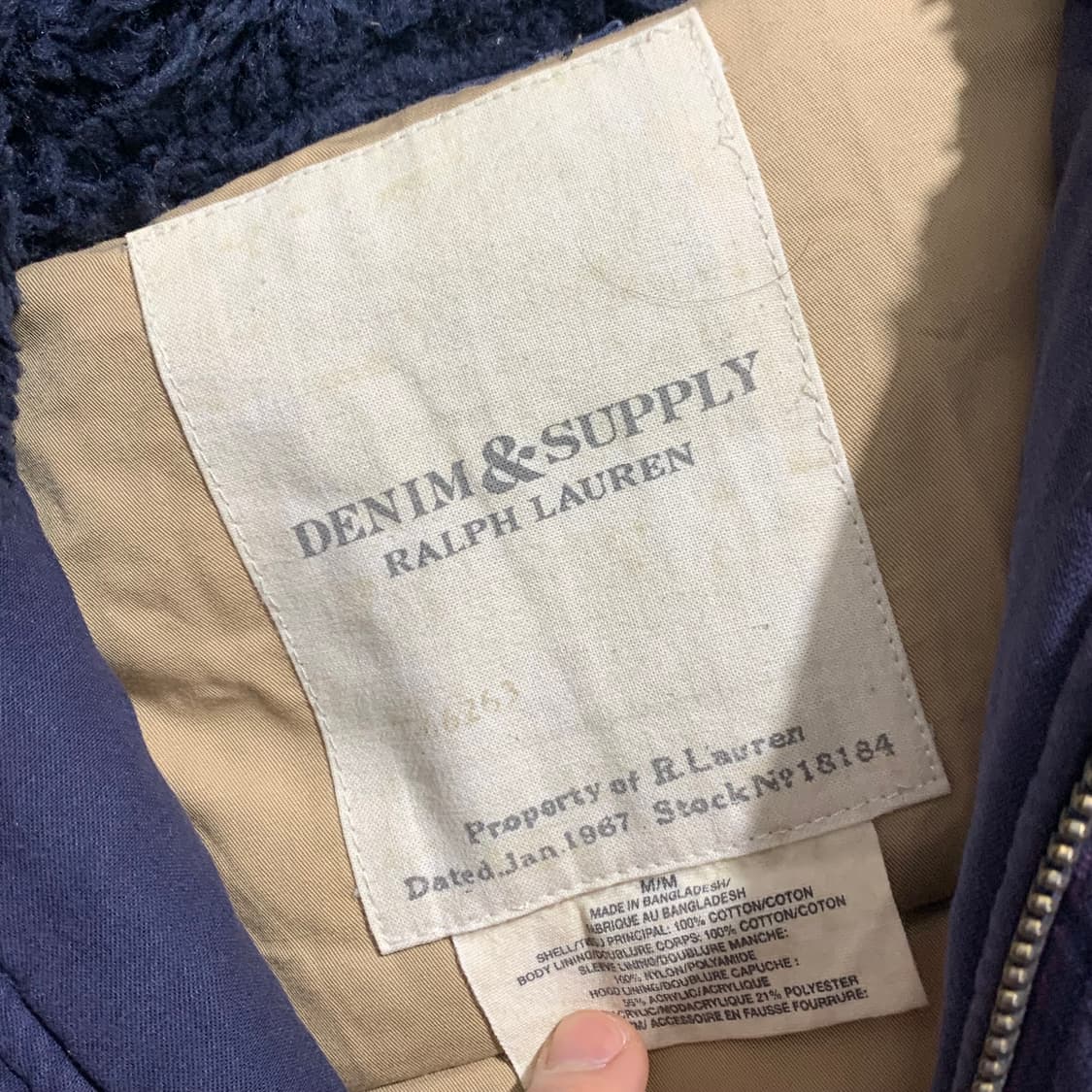 폴로 데님앤서플라이 N3B 덕다운 파카  상품이미지5