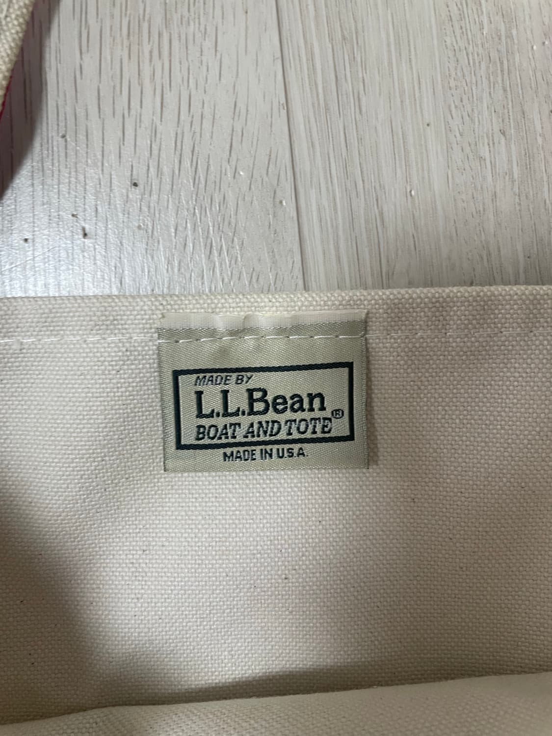 엘엘빈 보트앤토트백 레드 상품이미지5