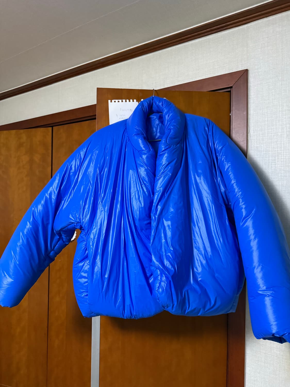 이지 갭 라운드 자켓 블루 xxs 상품이미지1