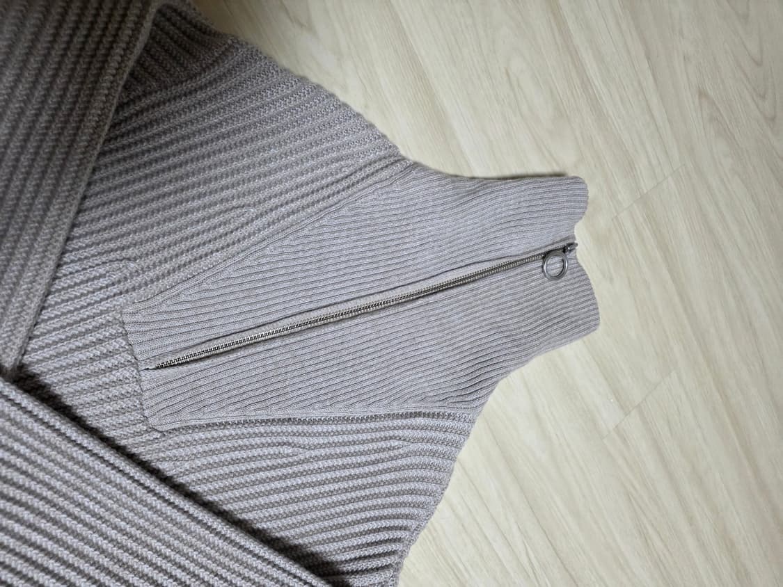 아미 니트 집업 상품이미지5