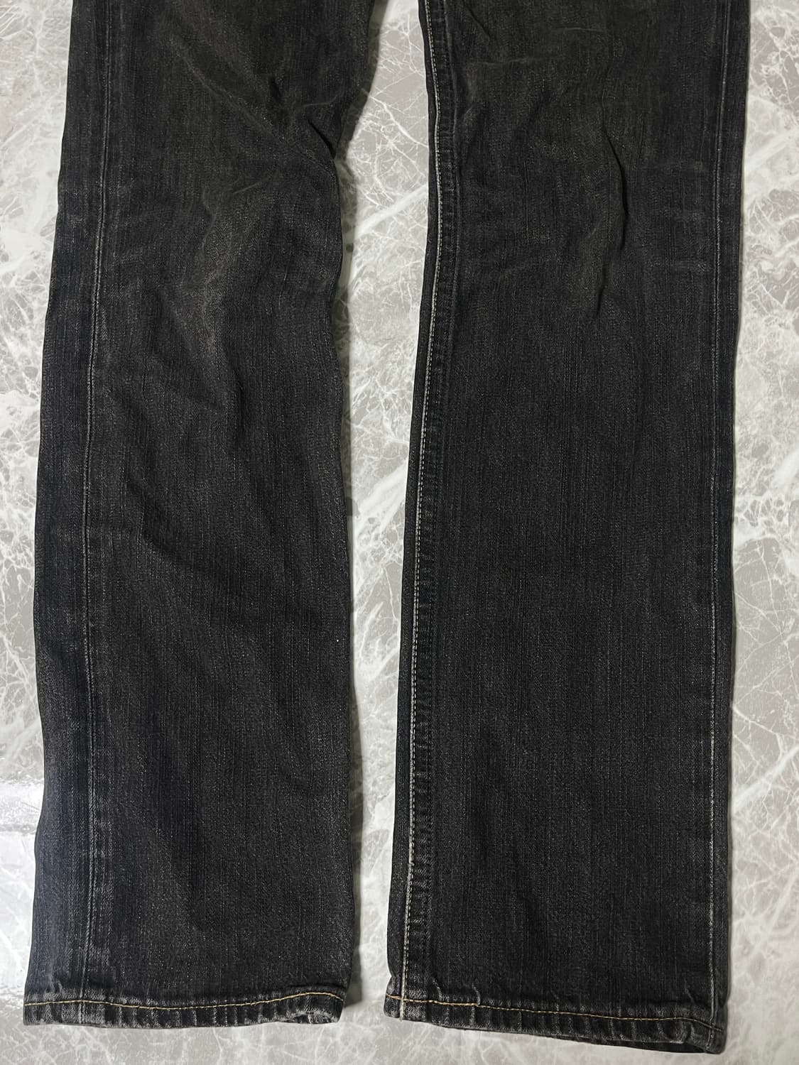 grey washing straight jean 상품이미지6