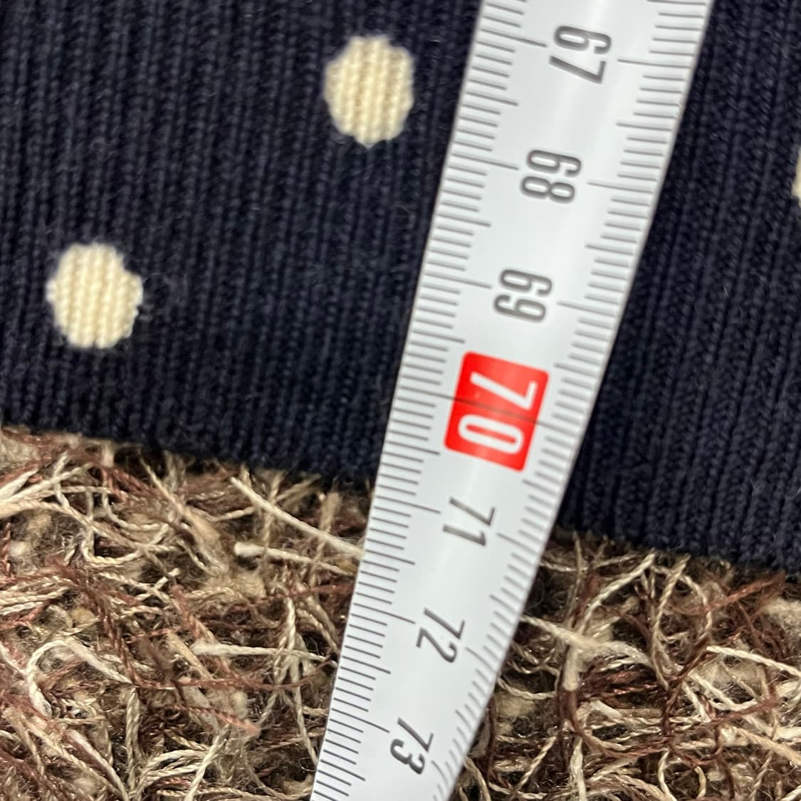 XL 꼼데가르송 플레이 도트 가디건 상품이미지9