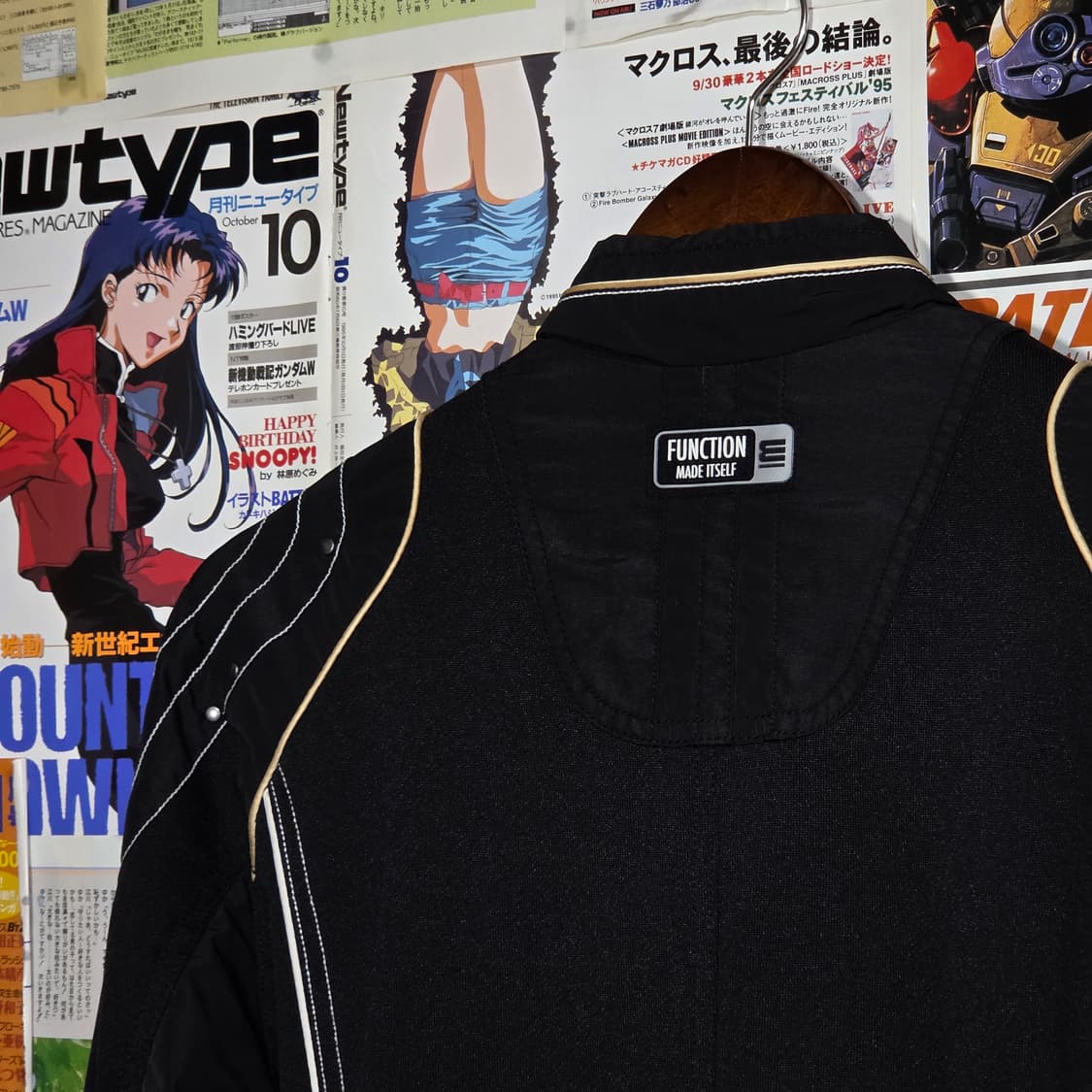 EXR 빈티지 블랙 골드 레이싱 자켓 상품이미지6