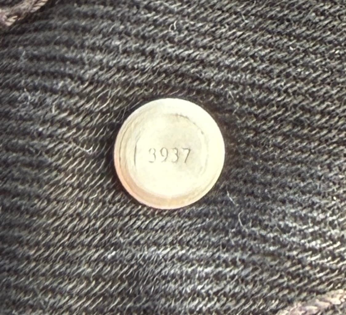 리바이스 505 흑청 36/30 지퍼플라이 상품이미지8