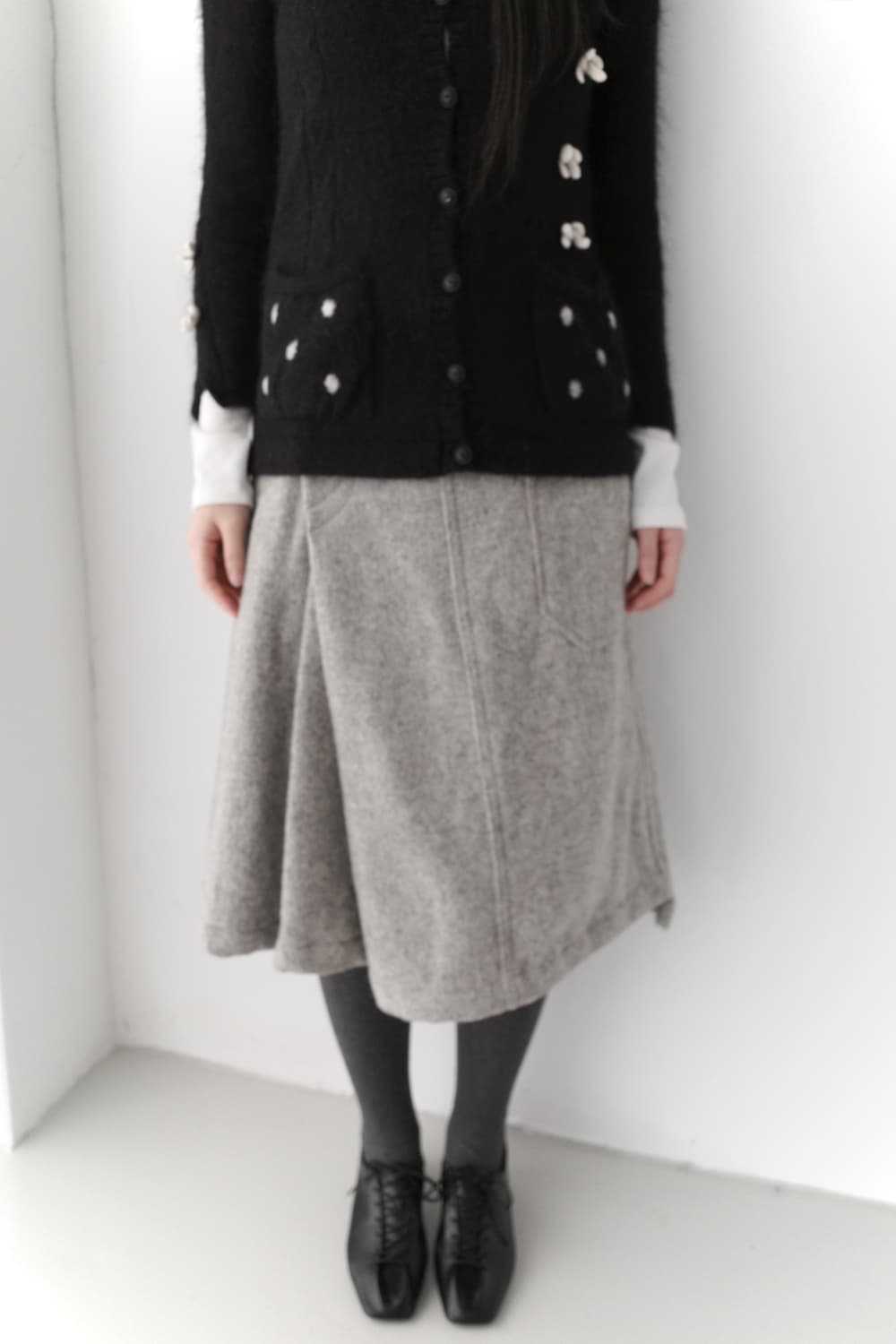 button wrap skirt 상품이미지10