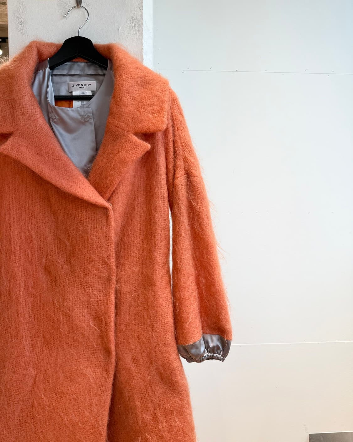 지방시 오렌지 히든버튼 모헤어 코트  상품이미지5