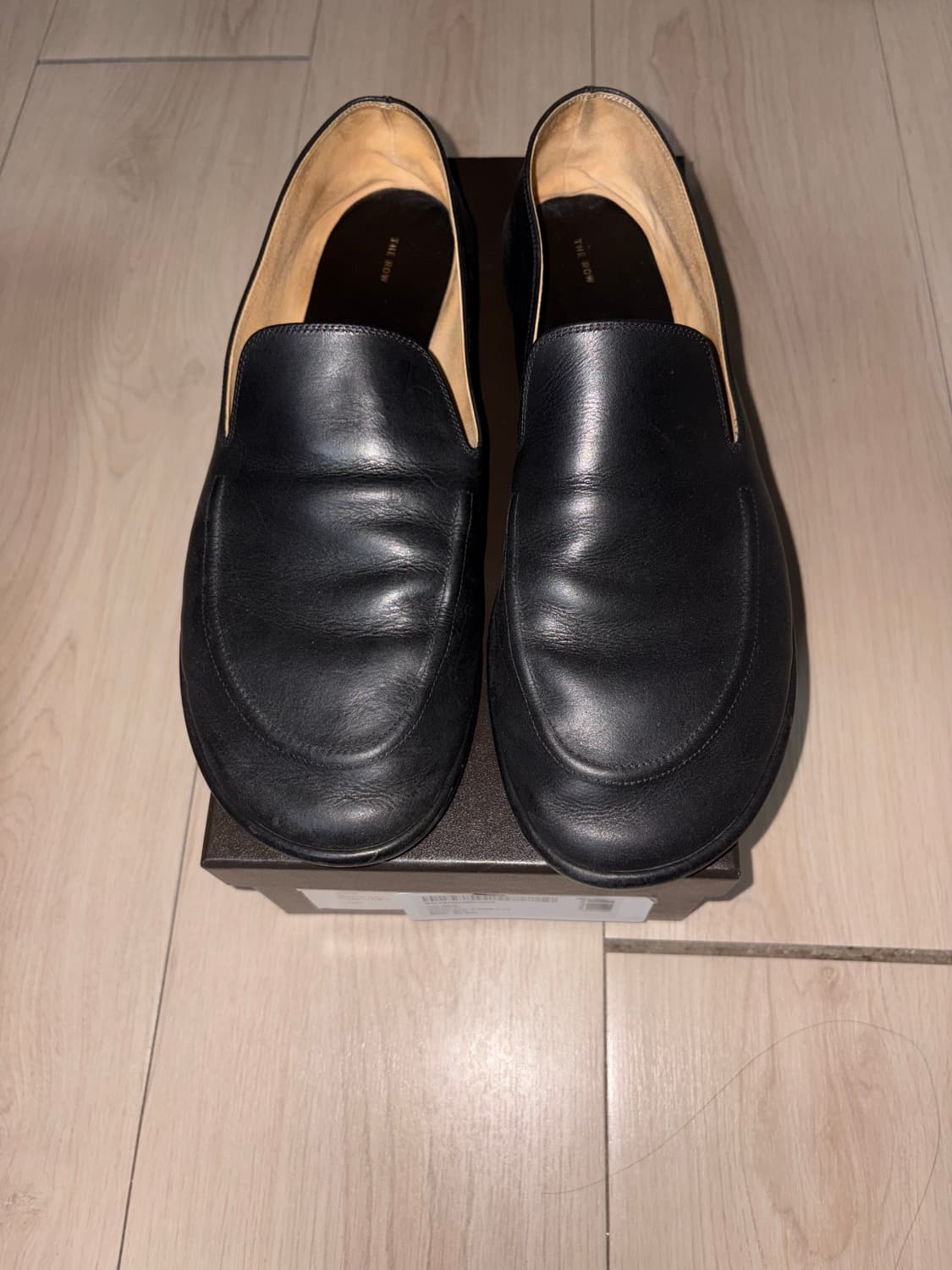 [42] 더 로우 카날 로퍼 블랙 상품이미지2