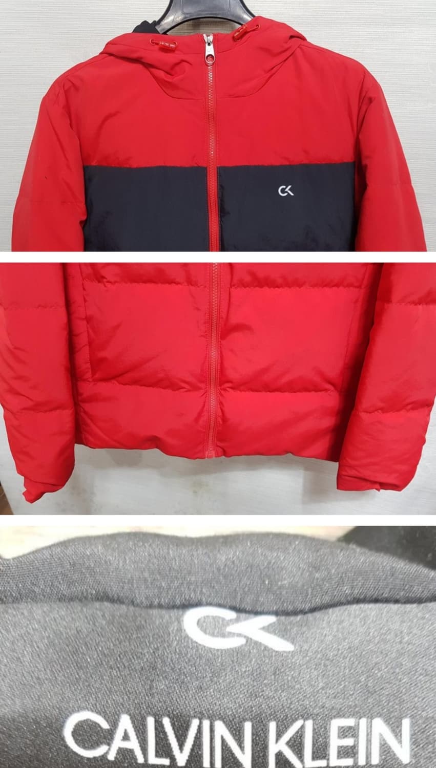 켈빈클라인 다운 후드패딩 (공용) 상품이미지2