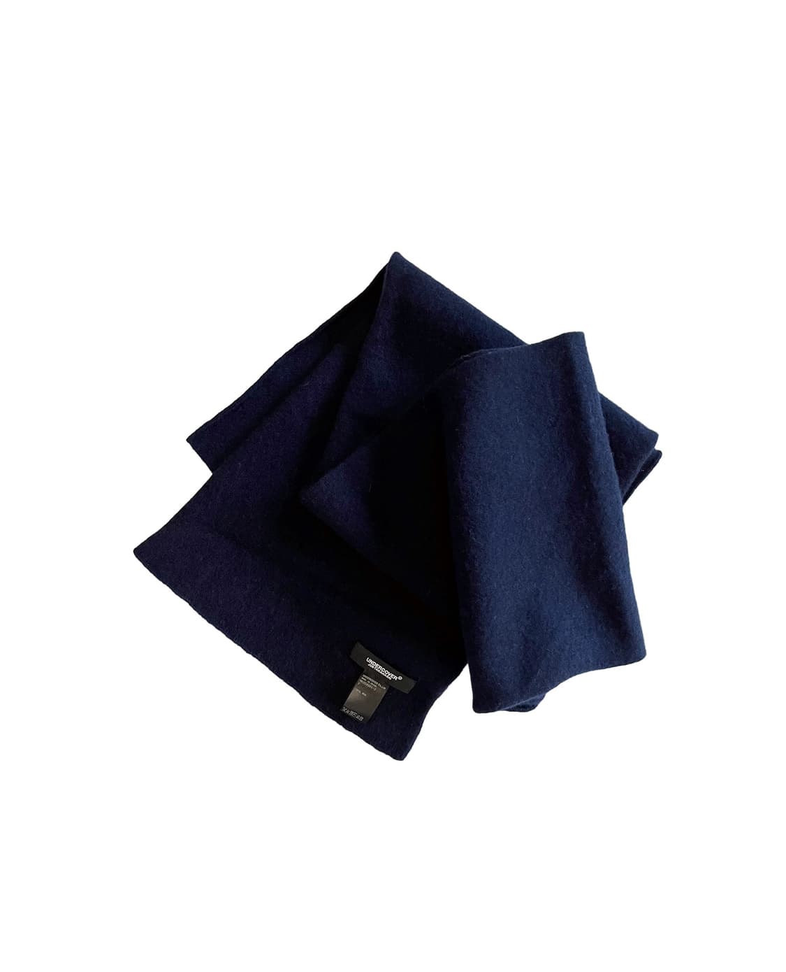 UNDERCOVER navy wool muffler 상품이미지10