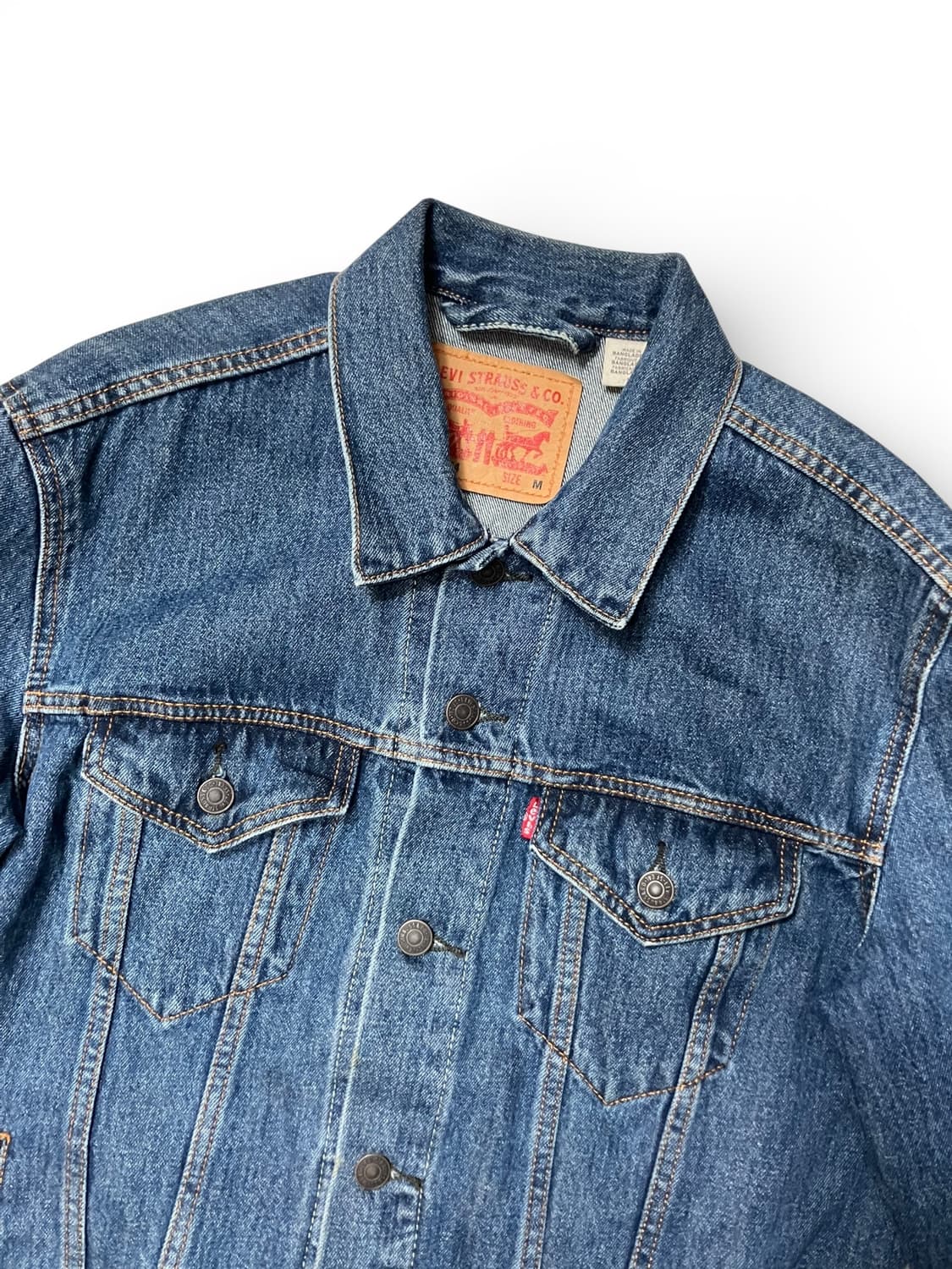 리바이스 트러거 데님 자켓 청자켓 M 상품이미지1