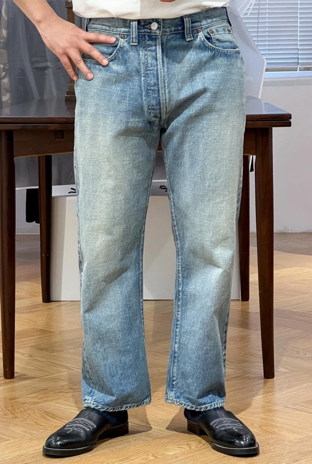 인테림-Vintage Washed "1953XX Shuttle Denim 상품이미지7