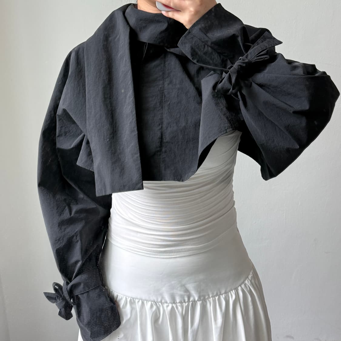 코스 스카프 트렌치 자켓 상품이미지2