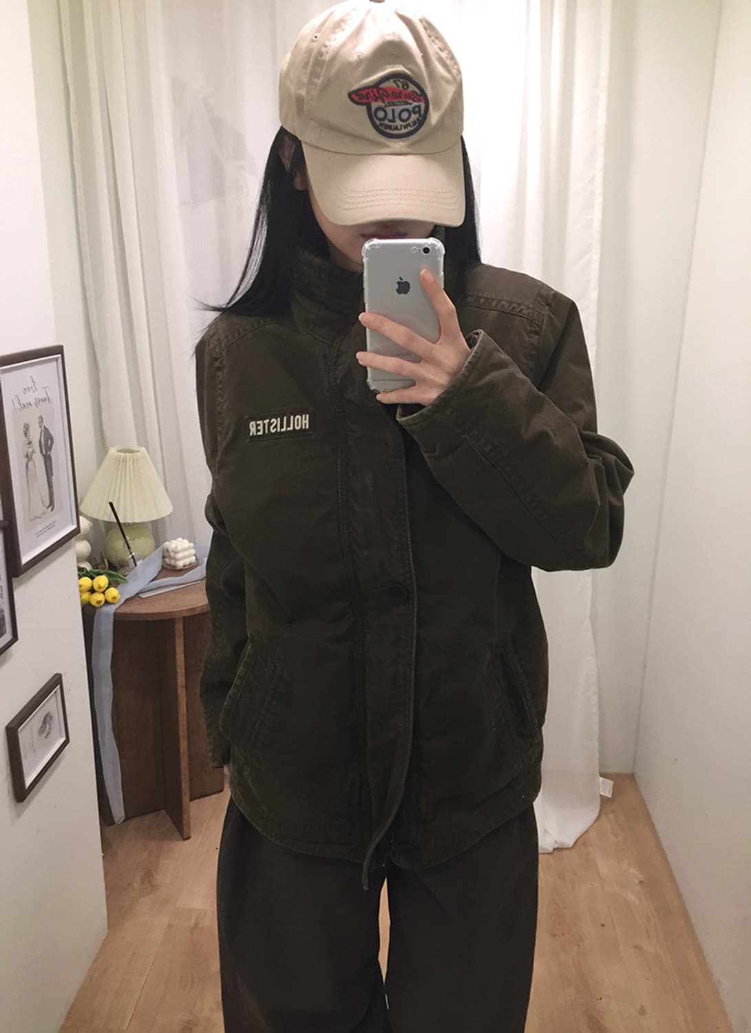 여성 홀리스터 야상자켓 100 상품이미지2