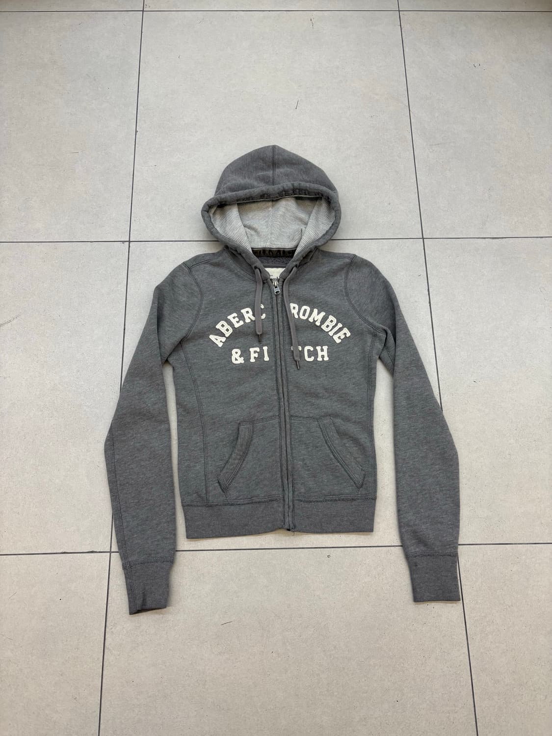 아베크롬비 그레이 후드집업 상품이미지2