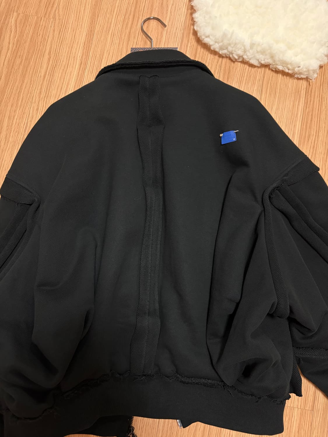 (L/블랙) 아더에러 판넬 자켓 상품이미지4