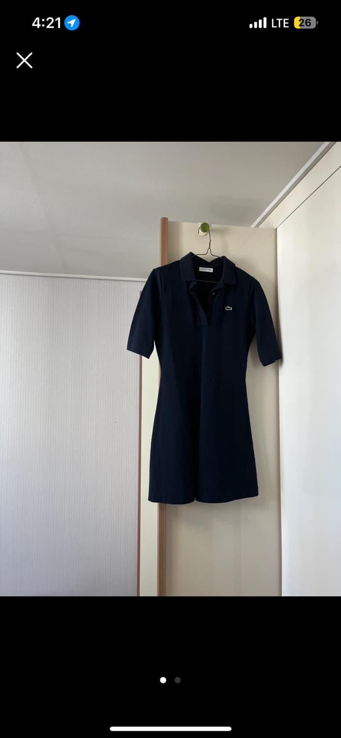 라코스테 원피스 34 (정품) 상품이미지1