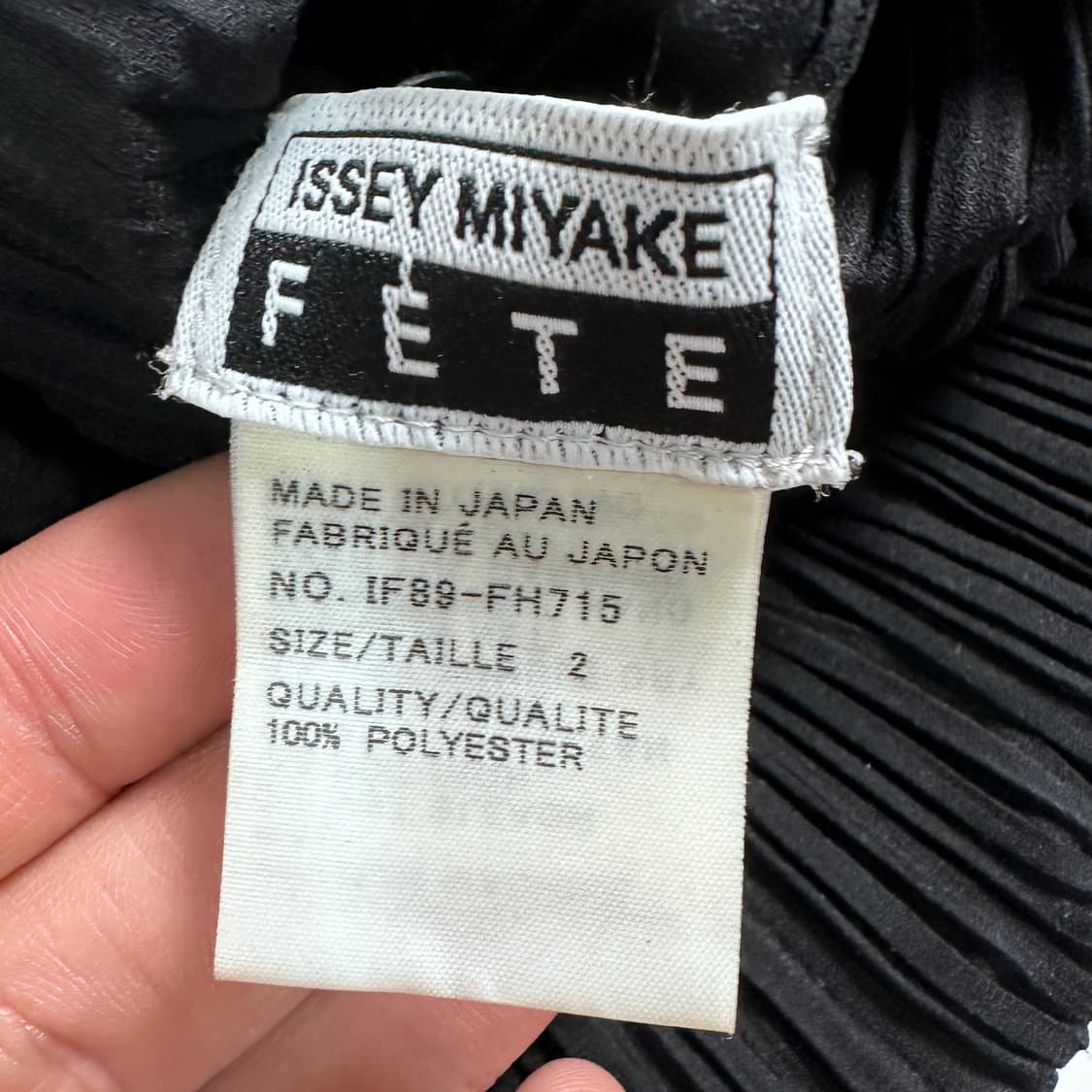 이세이이먀케 FETE 플리츠 원피스   상품이미지4