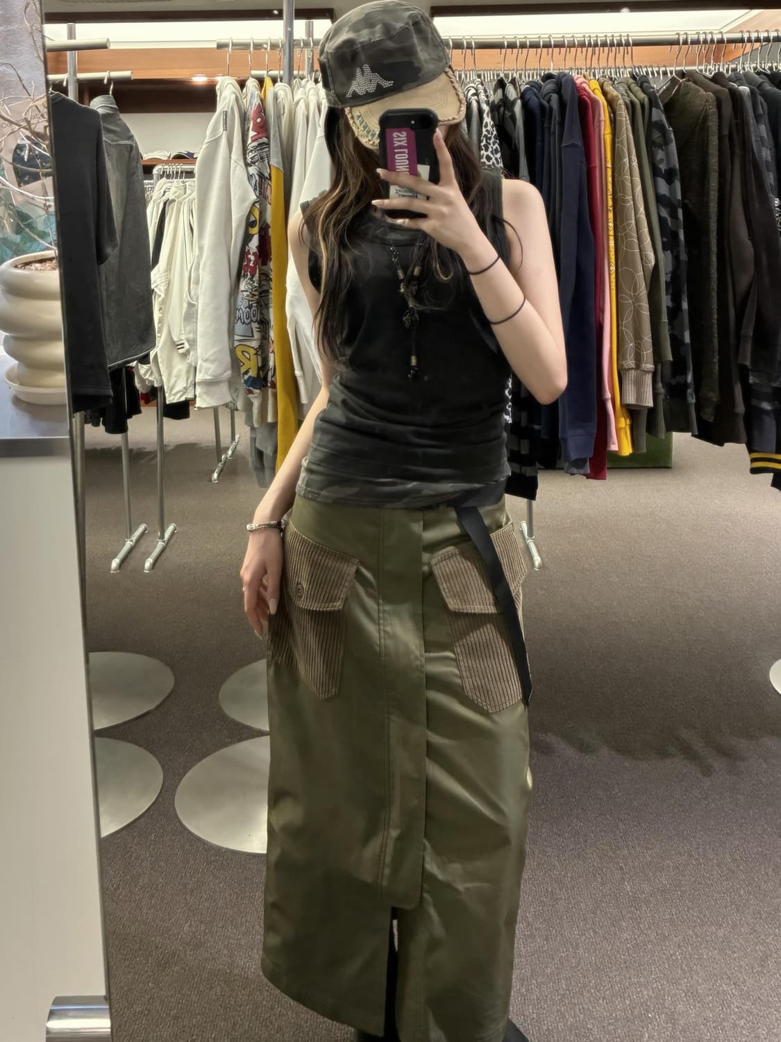 Chic Khaki Grunge 🍸🥝 상품이미지1