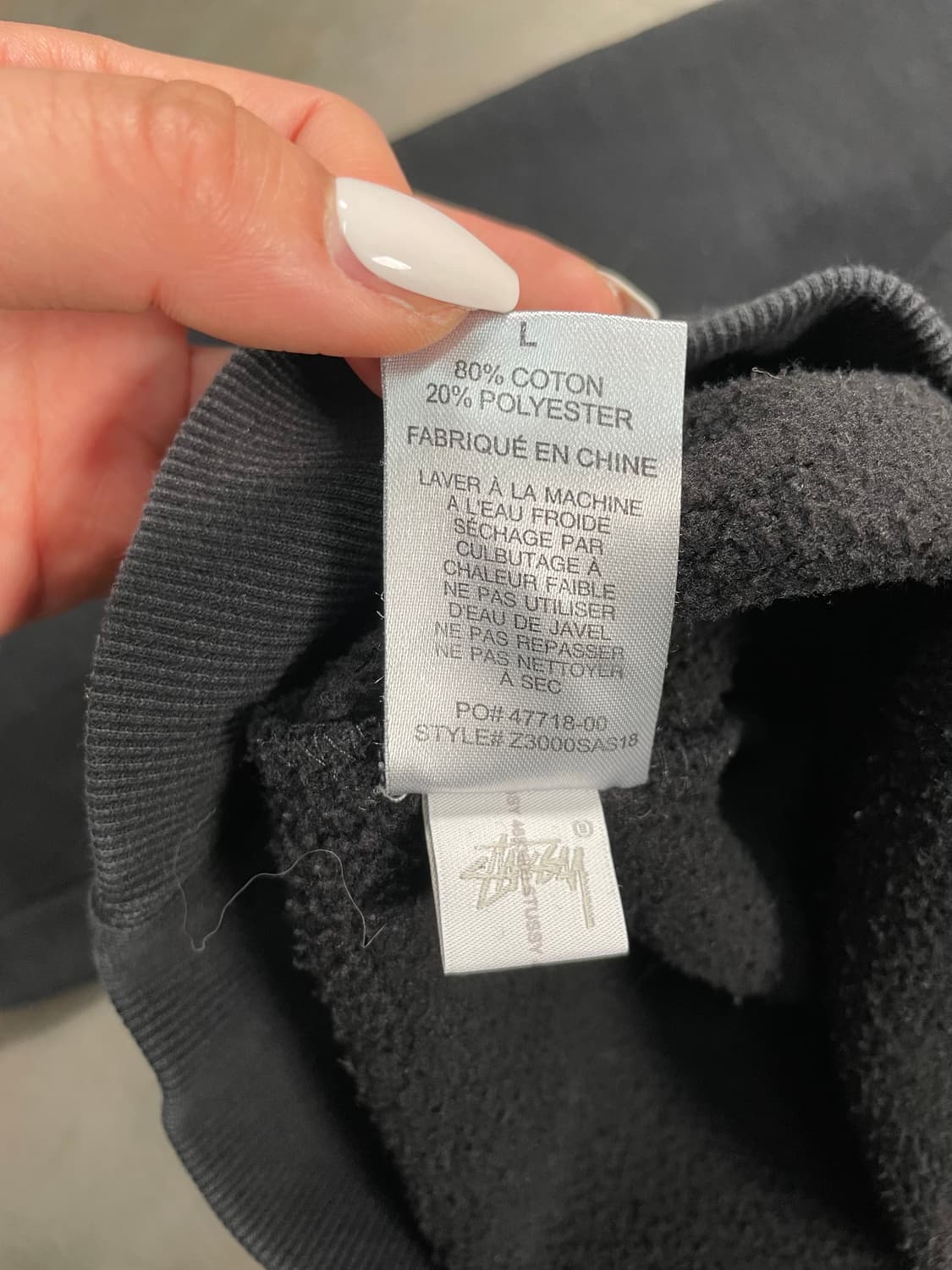 스투시 스탁로고 스웻셔츠 상품이미지7