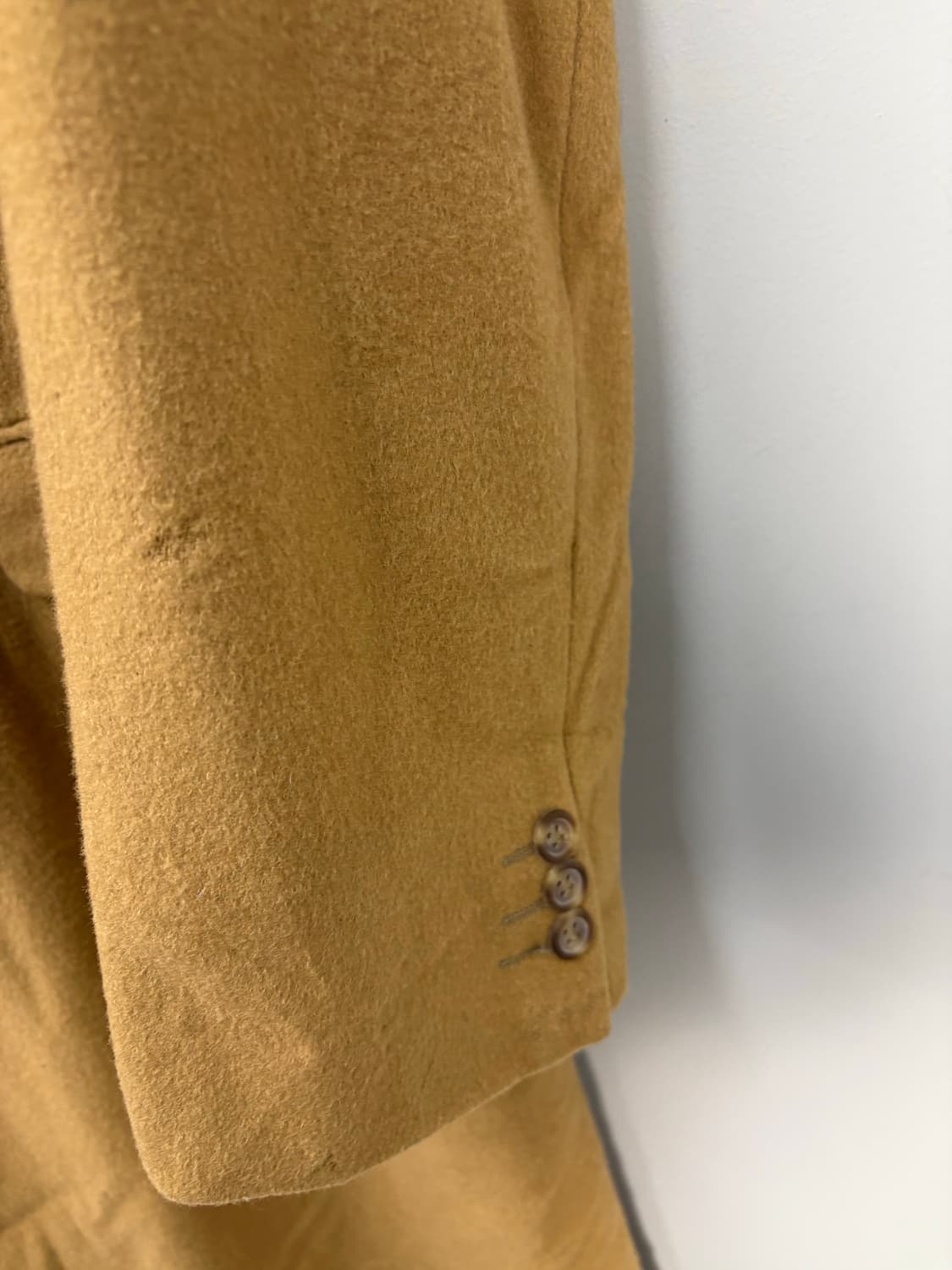 버버리 울100% 카멜 코트 A3410 상품이미지3