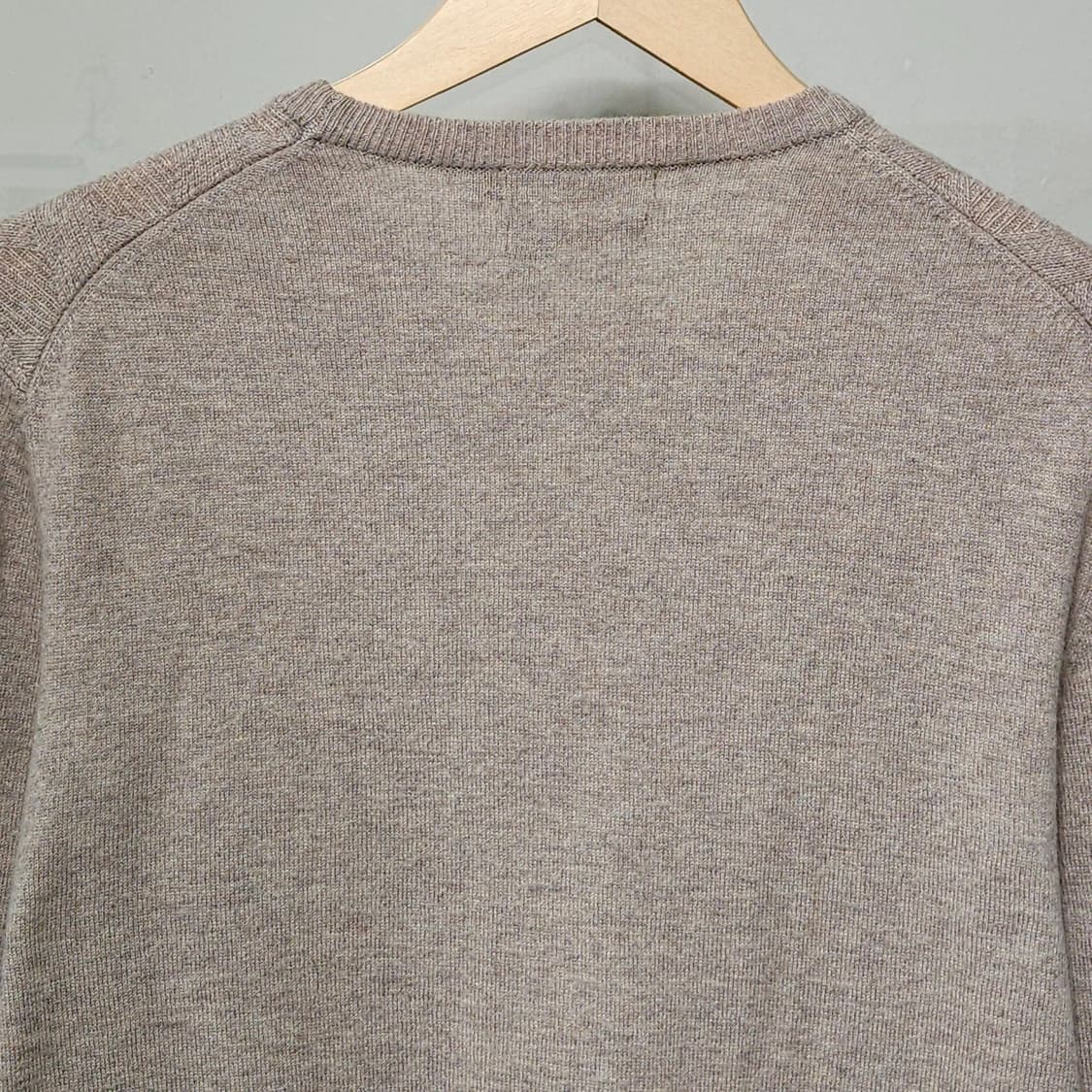 100)olzen 올젠 캐시미어 니트 베이지 상품이미지4