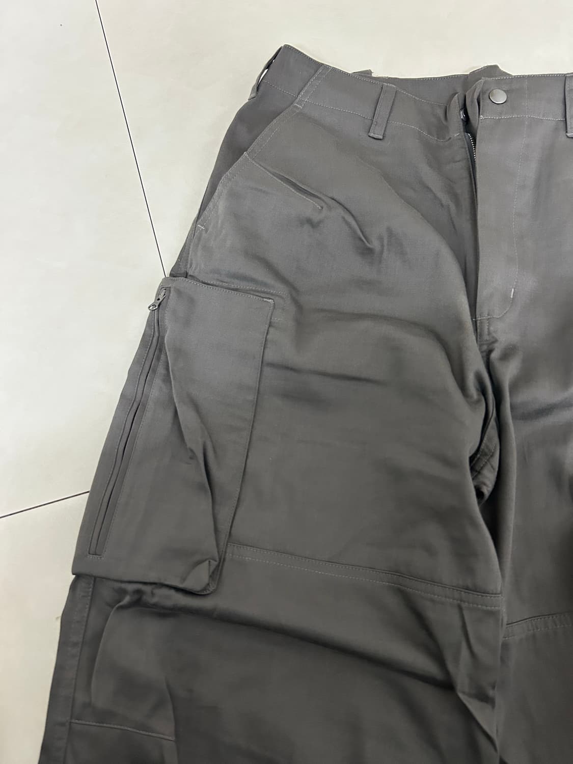 해칭룸 집 카고 워크 팬츠 머드 브라운 (M)사이즈 상품이미지4