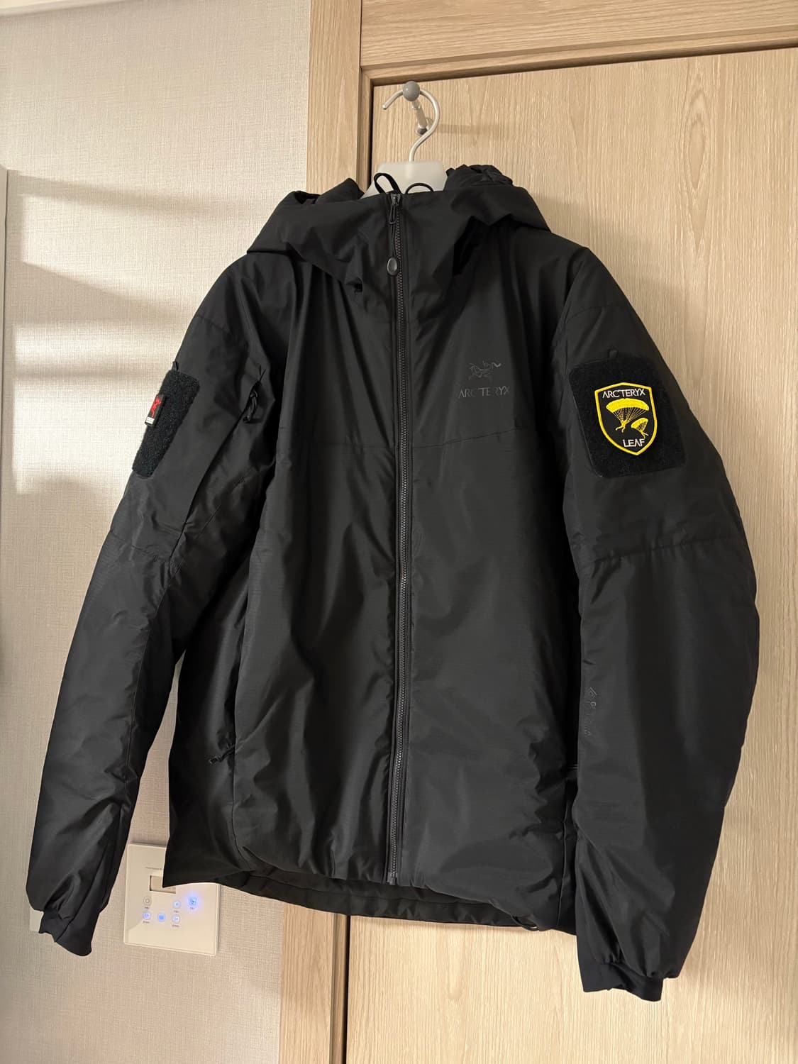 아크테릭스 리프 콜드 WX 후디 LT Gen2.1 블랙 M (패치3개 같 상품이미지3