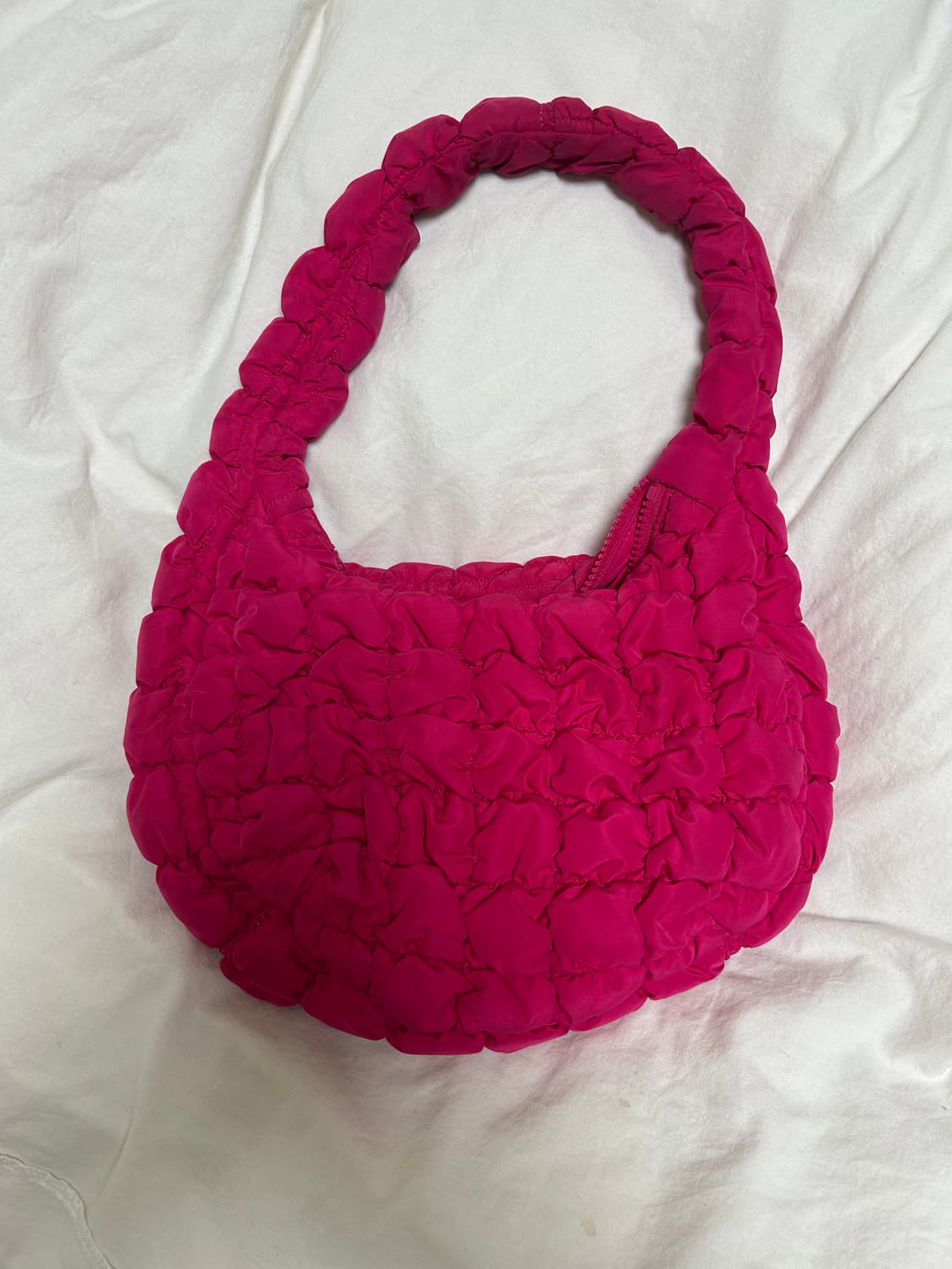 COS 코스 퀼팅 스몰사이즈 가방 핑크 상품이미지4