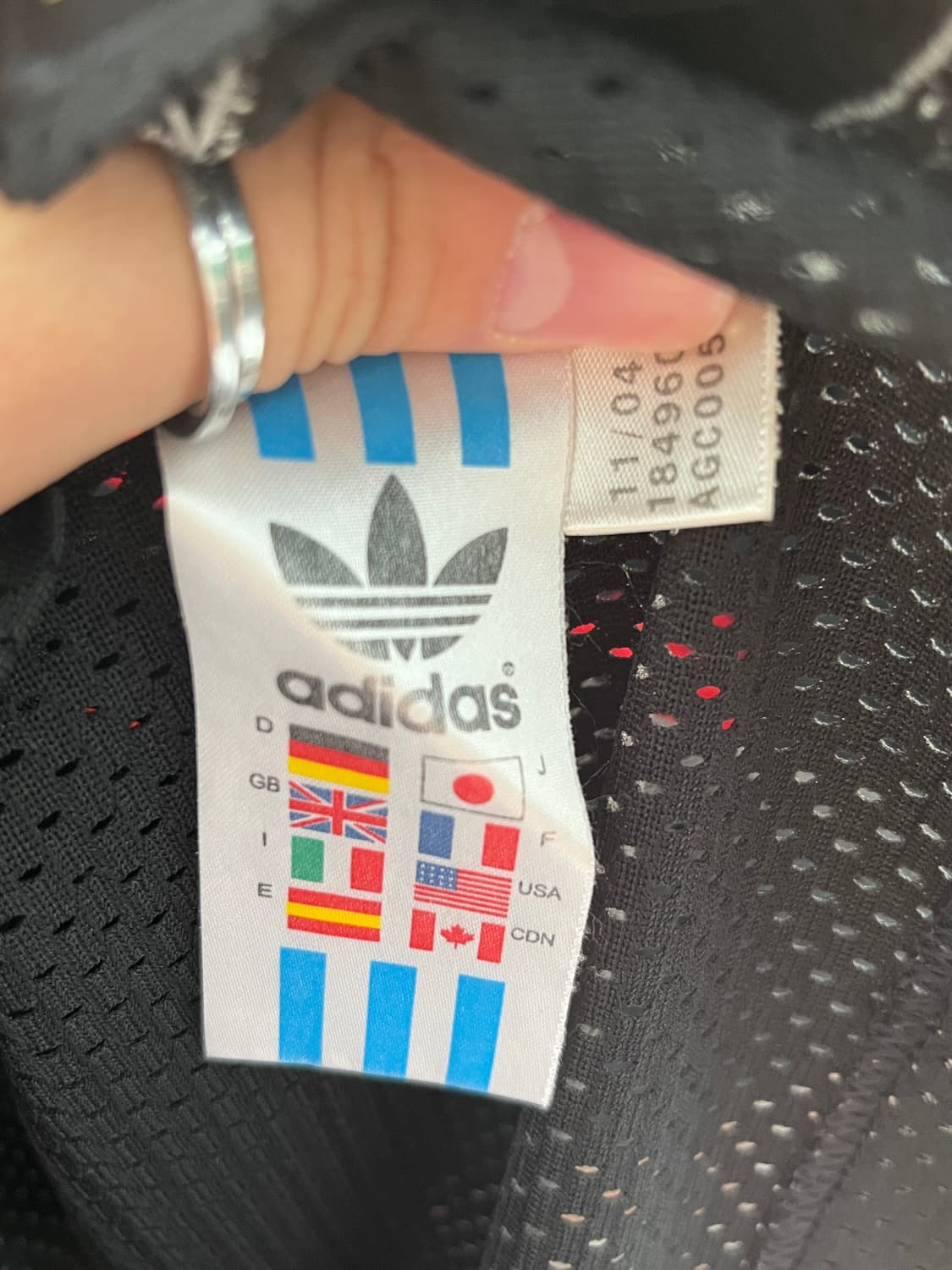 아디다스 자수 로고 메쉬 반팔 티셔츠 상품이미지10